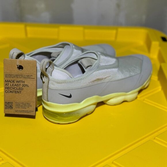 Nike Vapormax Moc Roam Men’s Slip-On Light Stone Grey Black DZ7273-100 Sz 5.5 - Picture 3 of 12